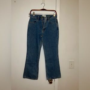 Coach high rise wide leg jeans 👖